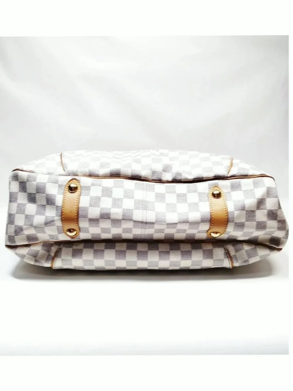 Authentic Louis Vuitton Galliera GM Damier Azur Hobo Shoulder Bag Large LV Tote - Picture 7 of 16